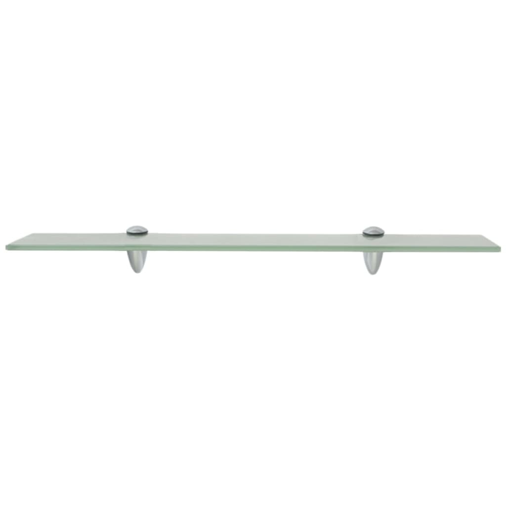 Zwevend glas schap 60x10 cm - 66% korting
