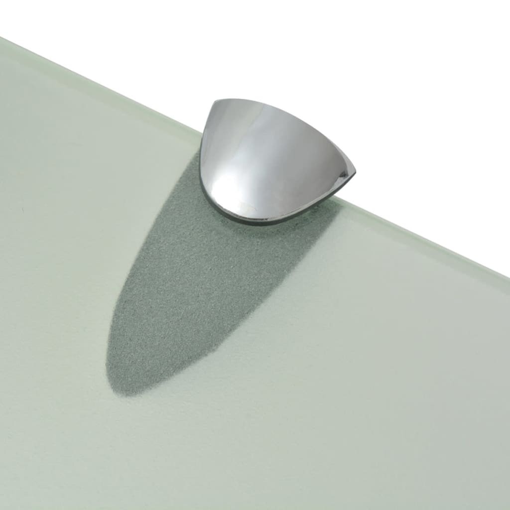 Zwevend glas schap 60x10 cm - 66% korting