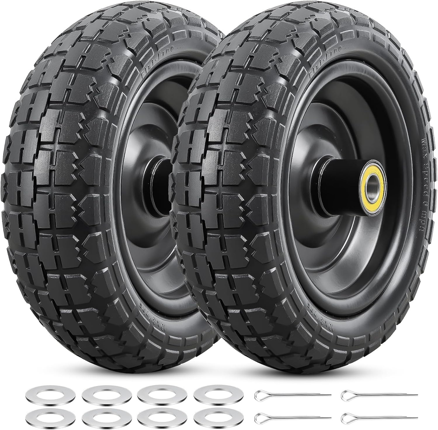 Lekvrije Massieve Banden 10x3-6 (2 stuks) - 36% Korting