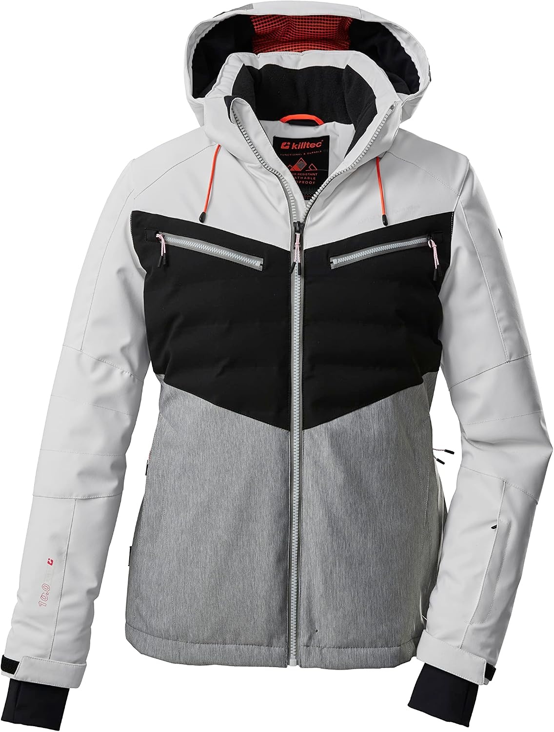 Killtec Dames Skijack KSW 21 - Wit - Maat 40