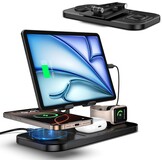 4-in-1 Draadloze Lader - iPhone, iWatch, AirPods, Tablet - 60% Korting