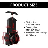Afvoerventiel Camper Caravan Bestelwagen | 50mm Trekschuiver Zwart | 39% Korting