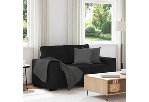 vidaXL 2-zitsbank zwart (120 cm) - 41% Korting!
