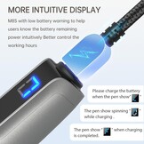 Dr. pen Ultima M8S Microneedling Pen - Professionele draadloze Derma Pen met 9 vervangende cartridges