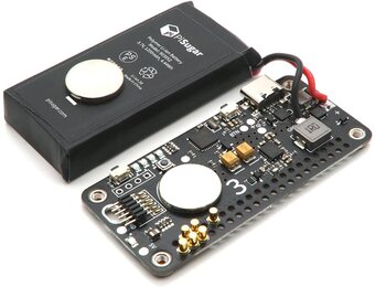 Pisugar 3 Draagbare 1200 mAh UPS Lithium Batterij Pwnagotchi Power Module voor Raspberry Pi-Zero W/WH Model Accessoires Handhouder (niet inbegrepen Raspberry Pi)