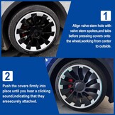Velgbeschermer voor Tesla Model Y 20 Inch 2017-2024, ABS Velgbescherming Velgdop Velg Beschermkap Velg Patch Vervanging, Beschermkras Slagrand Schroefrand Wielrand Trim, Set van 4