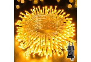 LED Lichtsnoer Buiten 10m 100 LED Warmwit - 36% Korting!