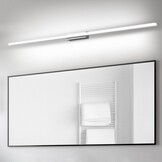 Led-spiegellamp, 150 cm, wandlamp voor badkamer, IP44, koudwit, 6000 K, spiegelkast, wandlamp, binnen, modern, licht, badkamerlamp