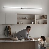 Led-spiegellamp, 150 cm, wandlamp voor badkamer, IP44, koudwit, 6000 K, spiegelkast, wandlamp, binnen, modern, licht, badkamerlamp