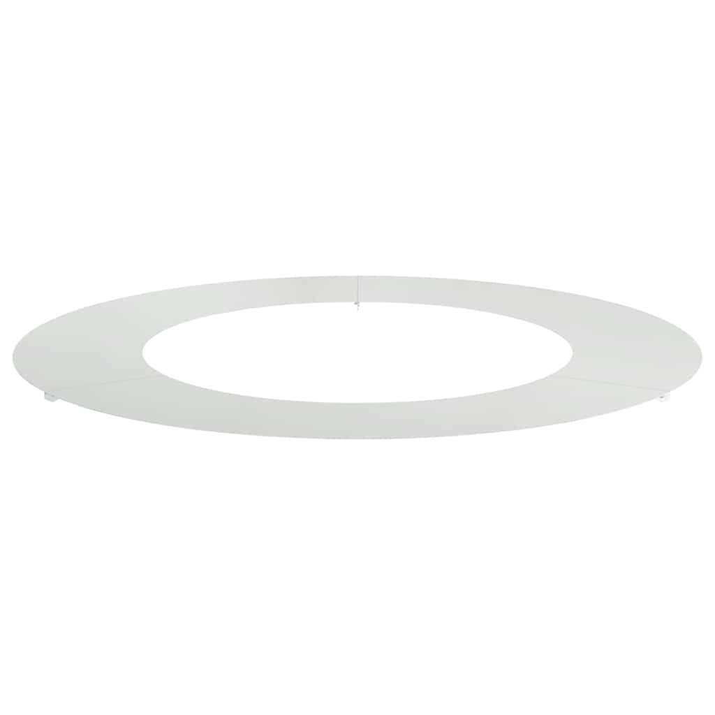vidaXL Platte boomring Zilver Ø50 / 80 cm Gegalvaniseerd staal