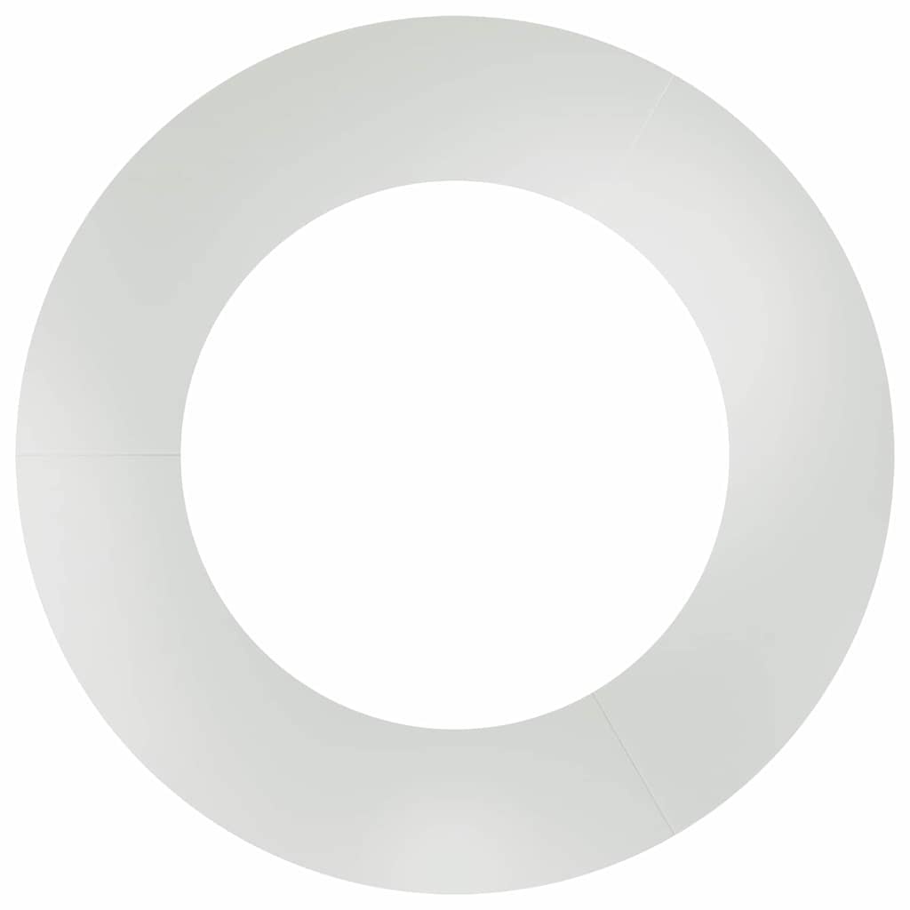 vidaXL Platte boomring Zilver Ø50 / 80 cm Gegalvaniseerd staal