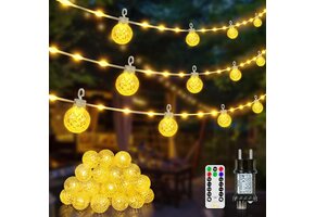 10m Warmwitte LED Lichtsnoer Buiten/Binnen - 39% Korting