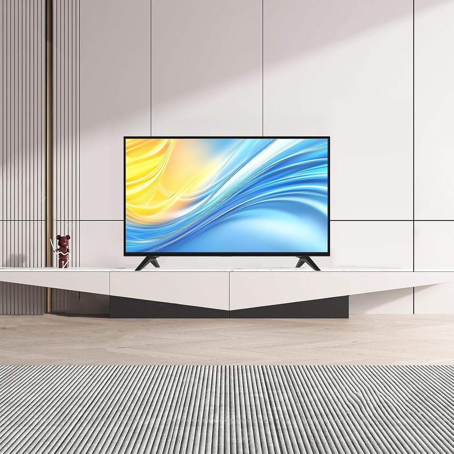 Standaard voor LG tv, universel tafelbureau, voetstuk, compatibel met LG TV 49-65 inch - Maat 60 65 Inch