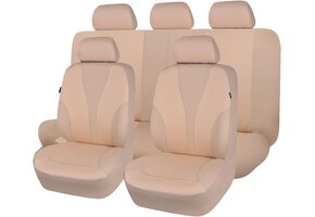 Universele Autostoelhoezen Set - Ademend & Wasbaar (40% Korting)