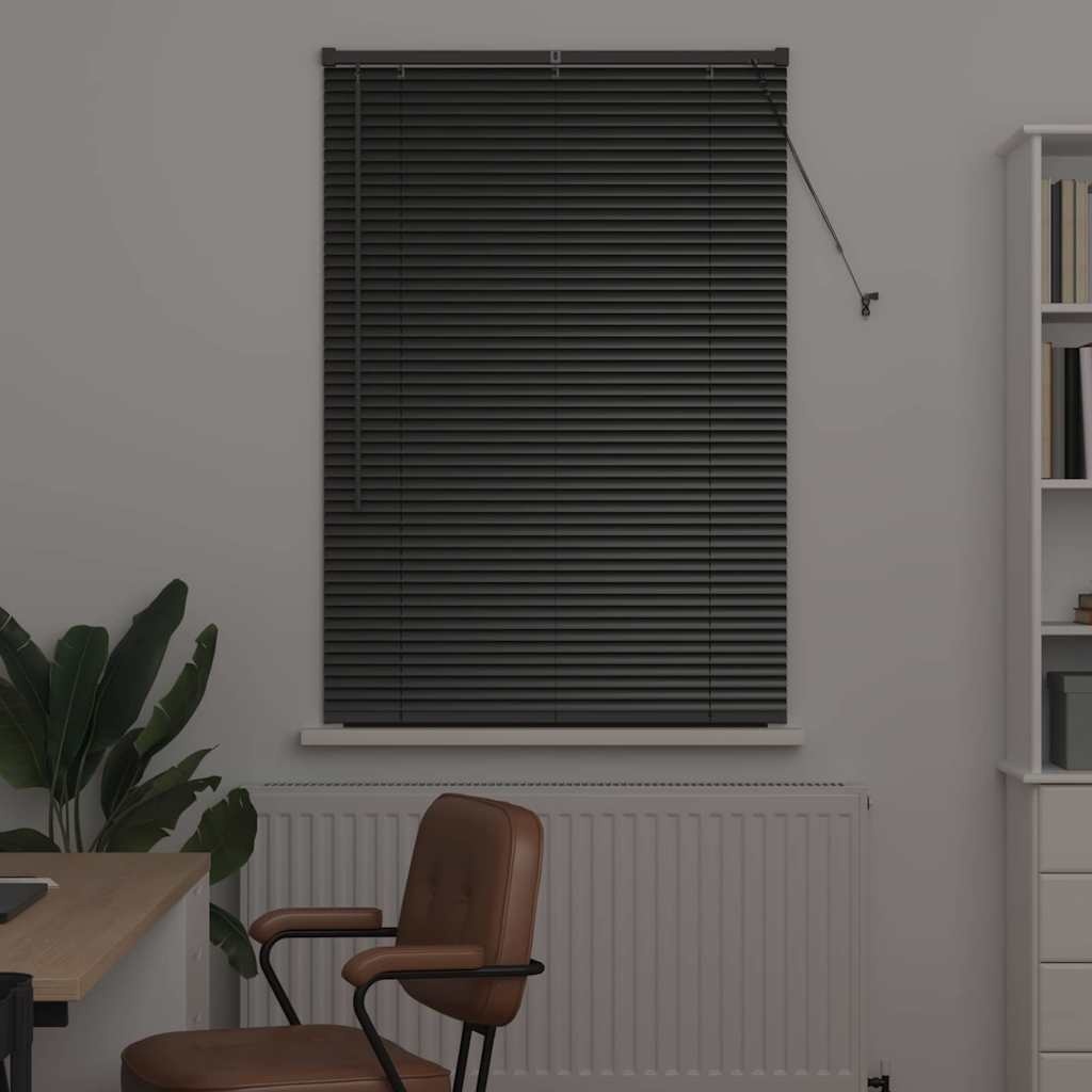 VidaXL Raamblind Aluminium Zwart - 56% Korting