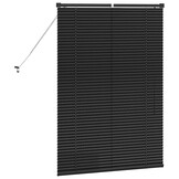 VidaXL Raamblind Aluminium Zwart - 56% Korting