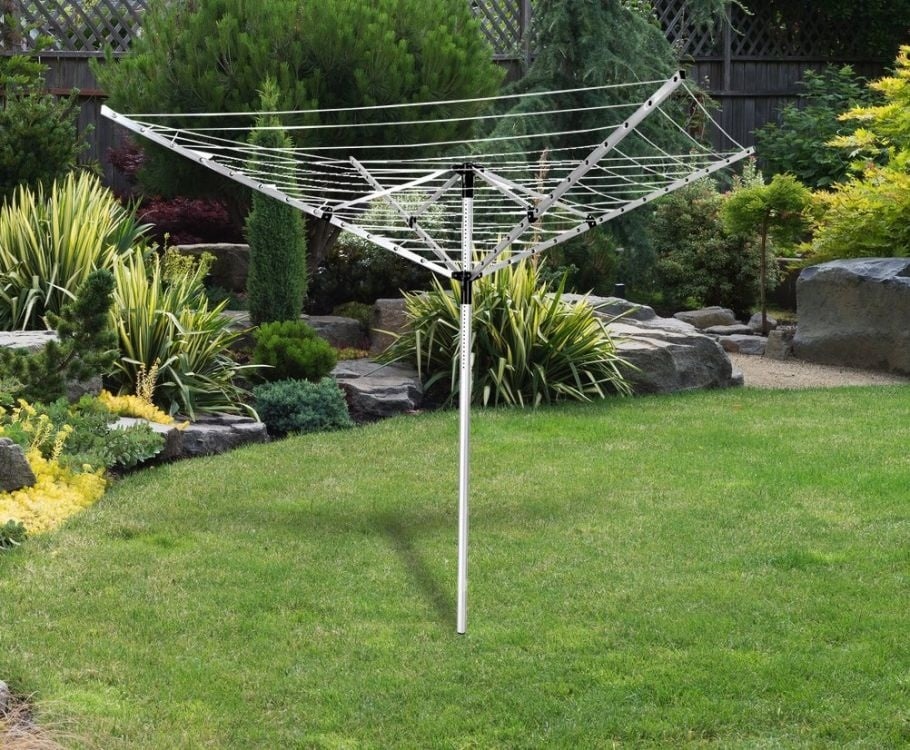 Wasdroger tuin - 260 cm breed - 60 m droogruimte - aluminium constructie