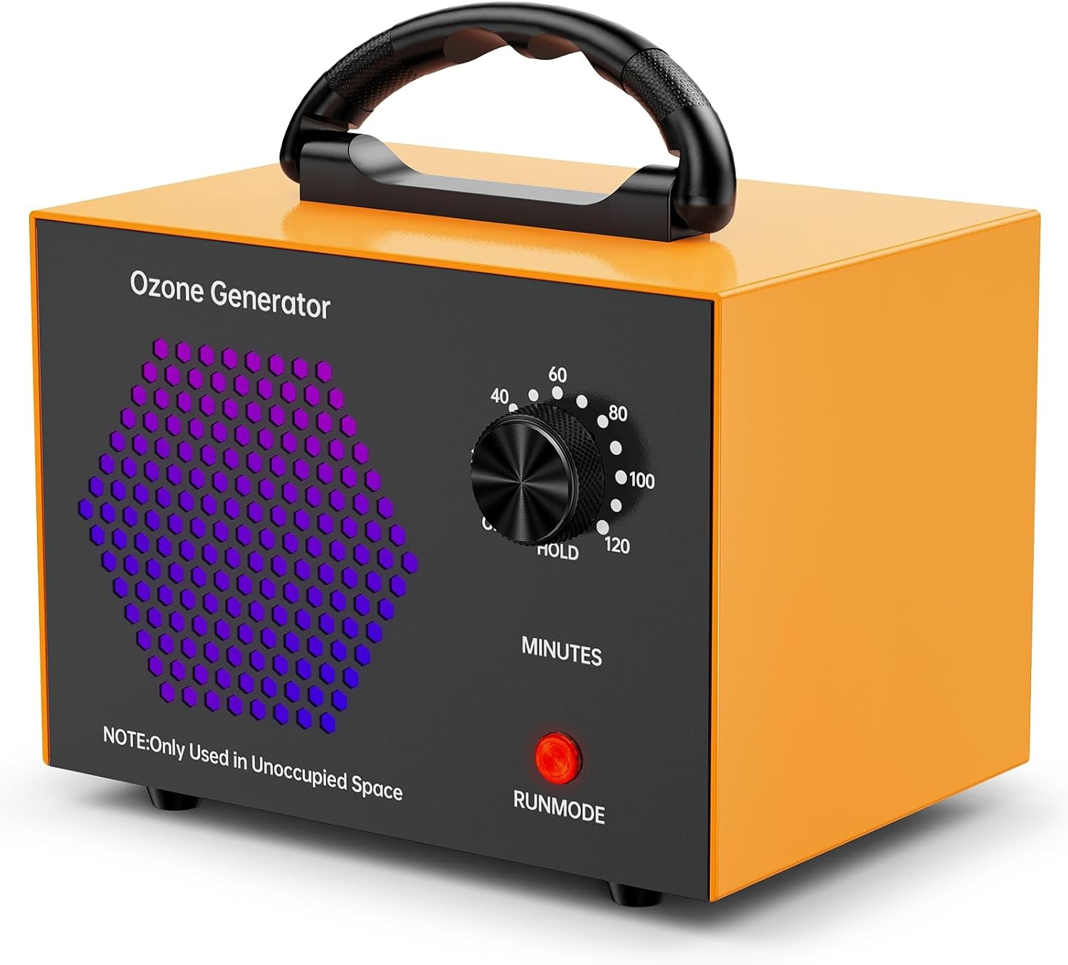 Professionele Ozon Generator 40.000 mg/u - Luchtreiniger met Tijdschakelaar - 300 m² - Zilver