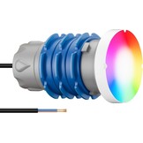 60% Korting: RGB LED Zwembadlamp 6W IP68 - 12V AC, 1,5" Schroefdraad