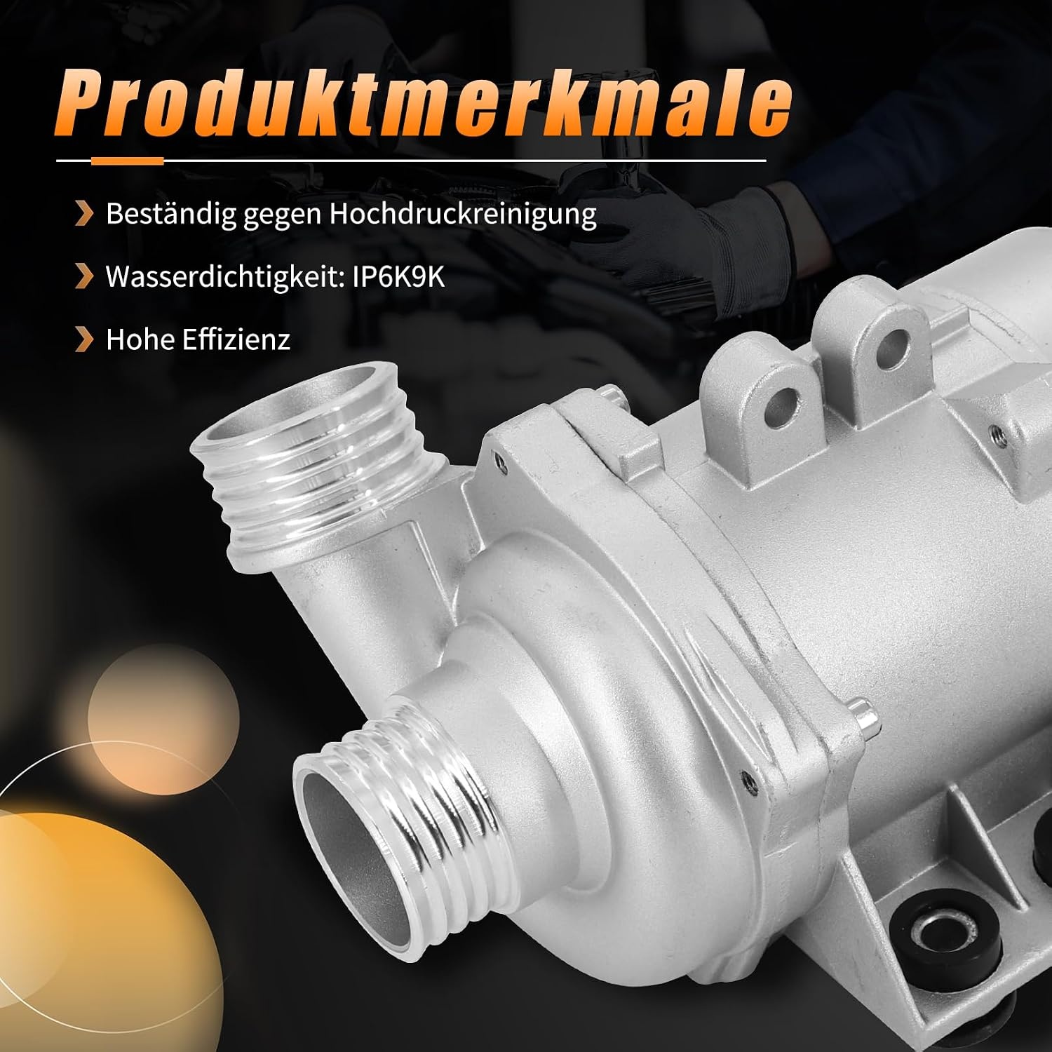 Elektrische Koelmiddelwaterpomp BMW 1/3/5 Serie X3/X5 Z4 (41% korting)