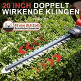 Accu Heggenschaar 21V - 50cm Mes - 34% Korting