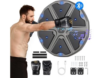 Muziek Boks Machine met Handschoenen - 34% Korting