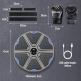 Muziek Boks Machine met Handschoenen - 34% Korting