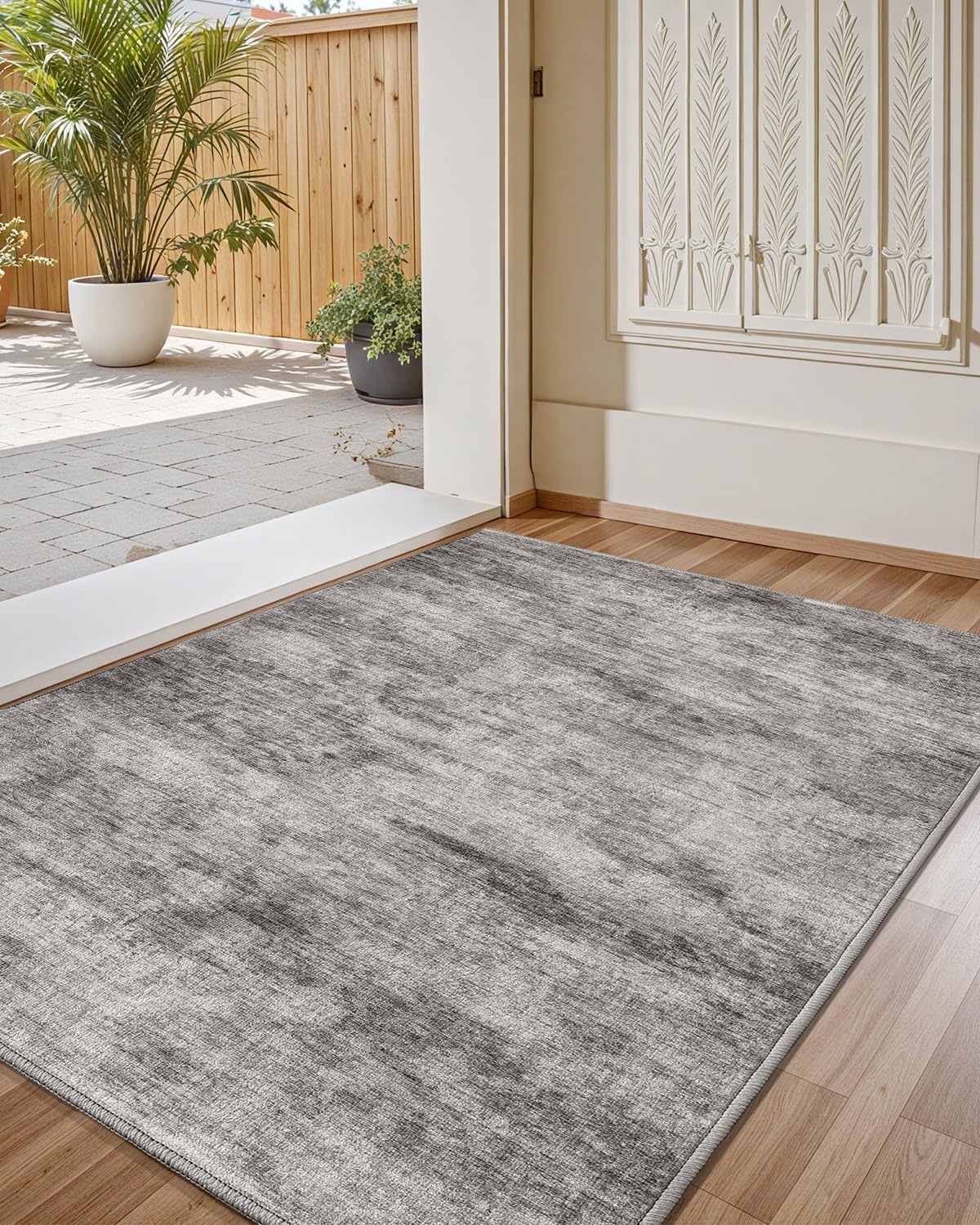 Stijlvolle Deurmat 80x120 cm - Vuilafstotend Polyester - 28% Korting!