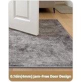 Stijlvolle Deurmat 80x120 cm - Vuilafstotend Polyester - 28% Korting!
