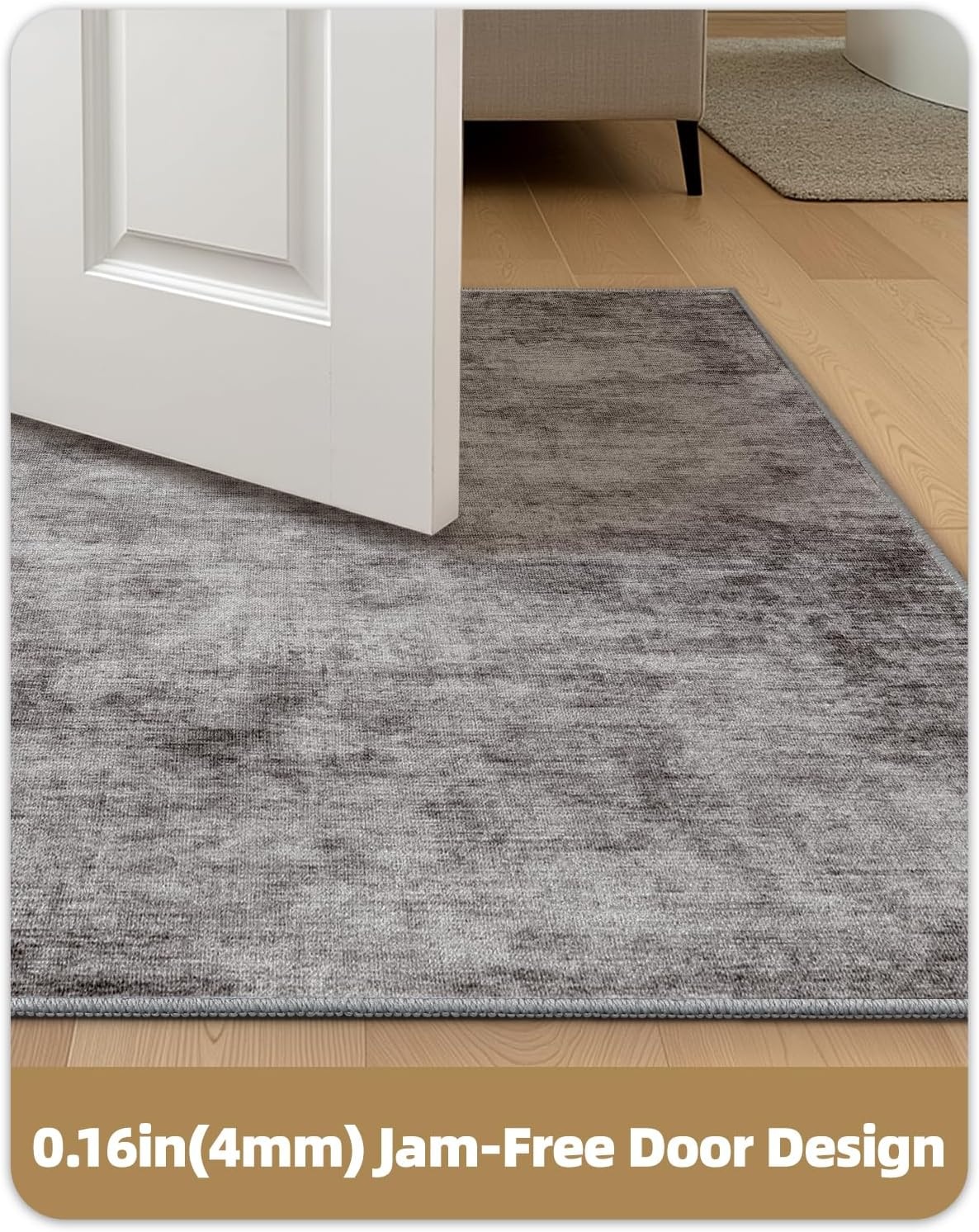 Stijlvolle Deurmat 80x120 cm - Vuilafstotend Polyester - 28% Korting!