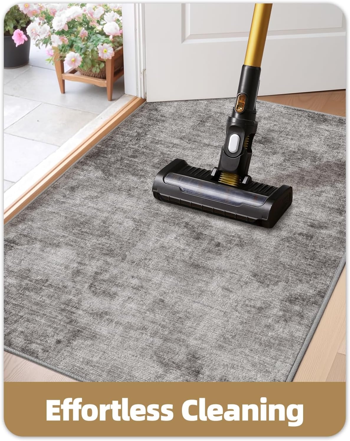 Stijlvolle Deurmat 80x120 cm - Vuilafstotend Polyester - 28% Korting!
