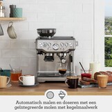 Espressomachine met Molen & Melkopschuimer - Zwarte Truffel - 35% Korting