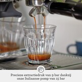 Espressomachine met Molen & Melkopschuimer - Zwarte Truffel - 35% Korting