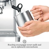 Espressomachine met Molen & Melkopschuimer - Zwarte Truffel - 35% Korting