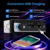 1-DIN Autoradio met Bluetooth 5.0 & 32% Korting