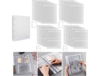 A4 Opbergmap Knutselspullen: Stempels, Mallen & Stickers - 29% Korting
