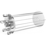 Universele Roterende BBQ Spies Set - RVS - 34% Korting