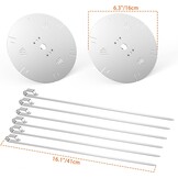 Universele Roterende BBQ Spies Set - RVS - 34% Korting