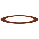 vidaXL Platte Boomringen Cortenstaal Ø90/120 cm - 5 stuks met 34% Korting