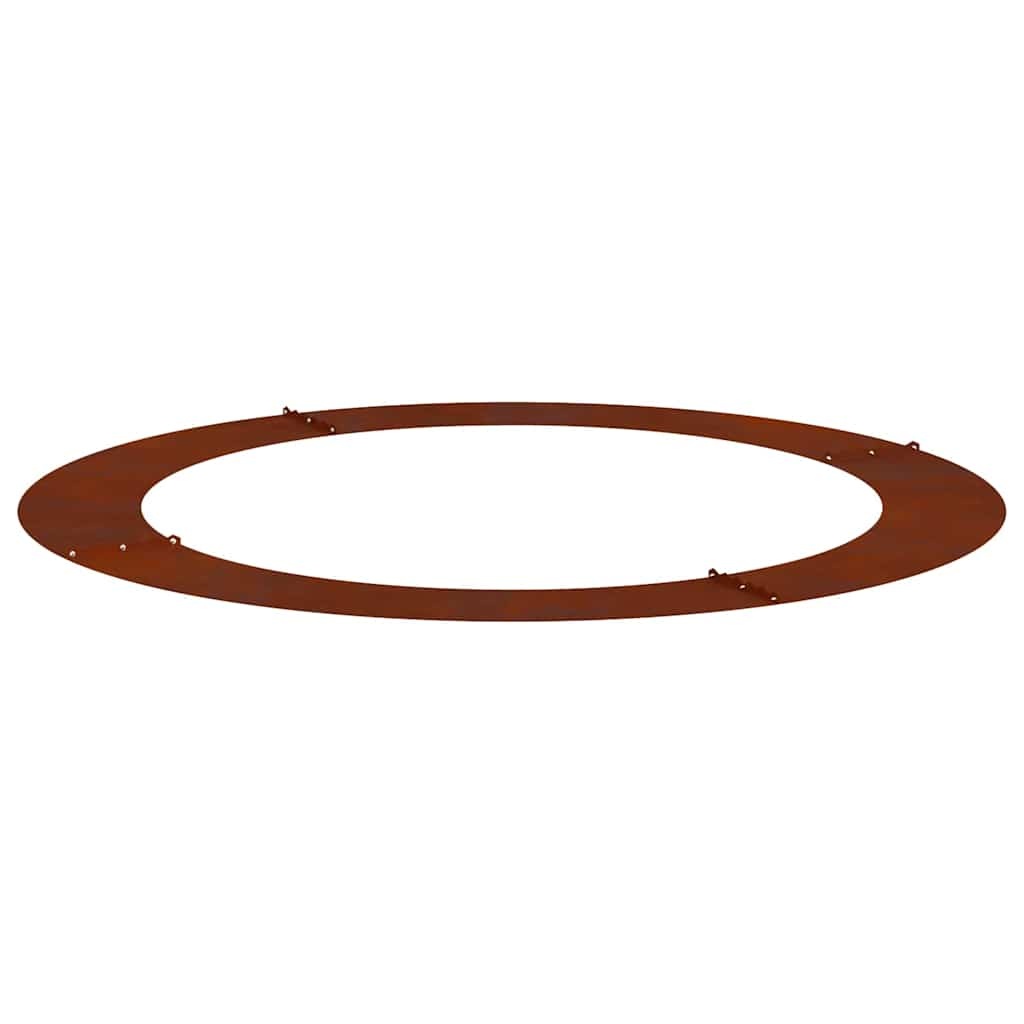 vidaXL Platte Boomringen Cortenstaal Ø90/120 cm - 5 stuks met 34% Korting