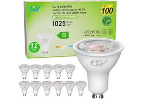 GU10 LED Spot 6.5W 4000K Neutraal Wit - 39% Korting