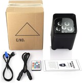 Draadloze LED Par Podiumlicht 108W RGBWA+UV met APP Controle (41% Korting)