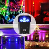 Draadloze LED Par Podiumlicht 108W RGBWA+UV met APP Controle (41% Korting)
