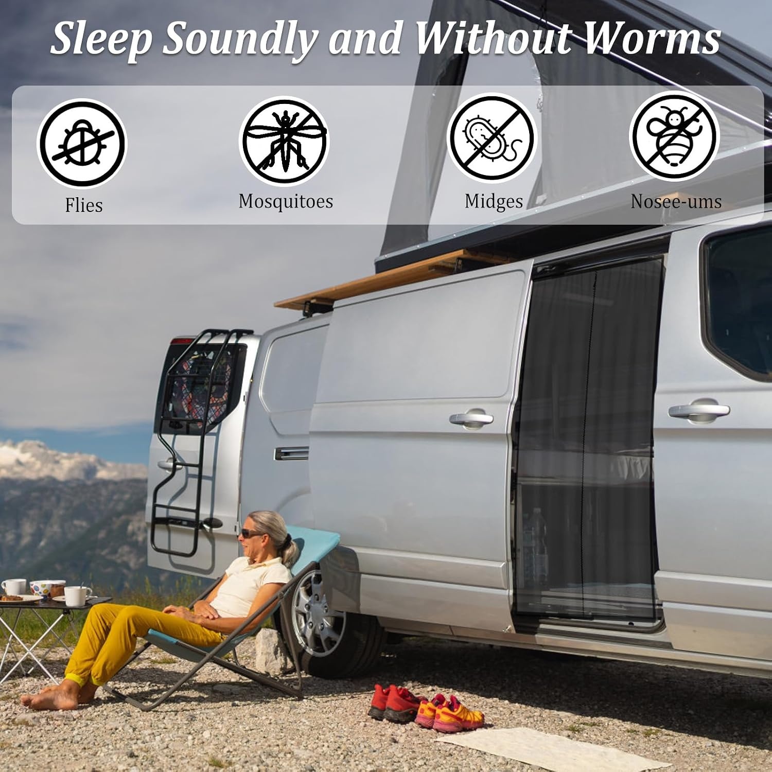 Magnetisch Insectenhor voor Sprinter/Ducato Bus - 28% Korting