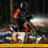 Motorfiets LED Koplamp Universeel - 34% Korting