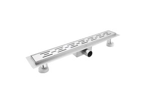 Douchegoot 110cm RVS Platte Set - 40% Korting