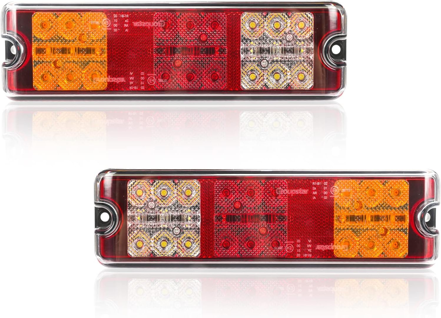 LED Achterlicht Set (2 stuks) 12V/24V - Universeel