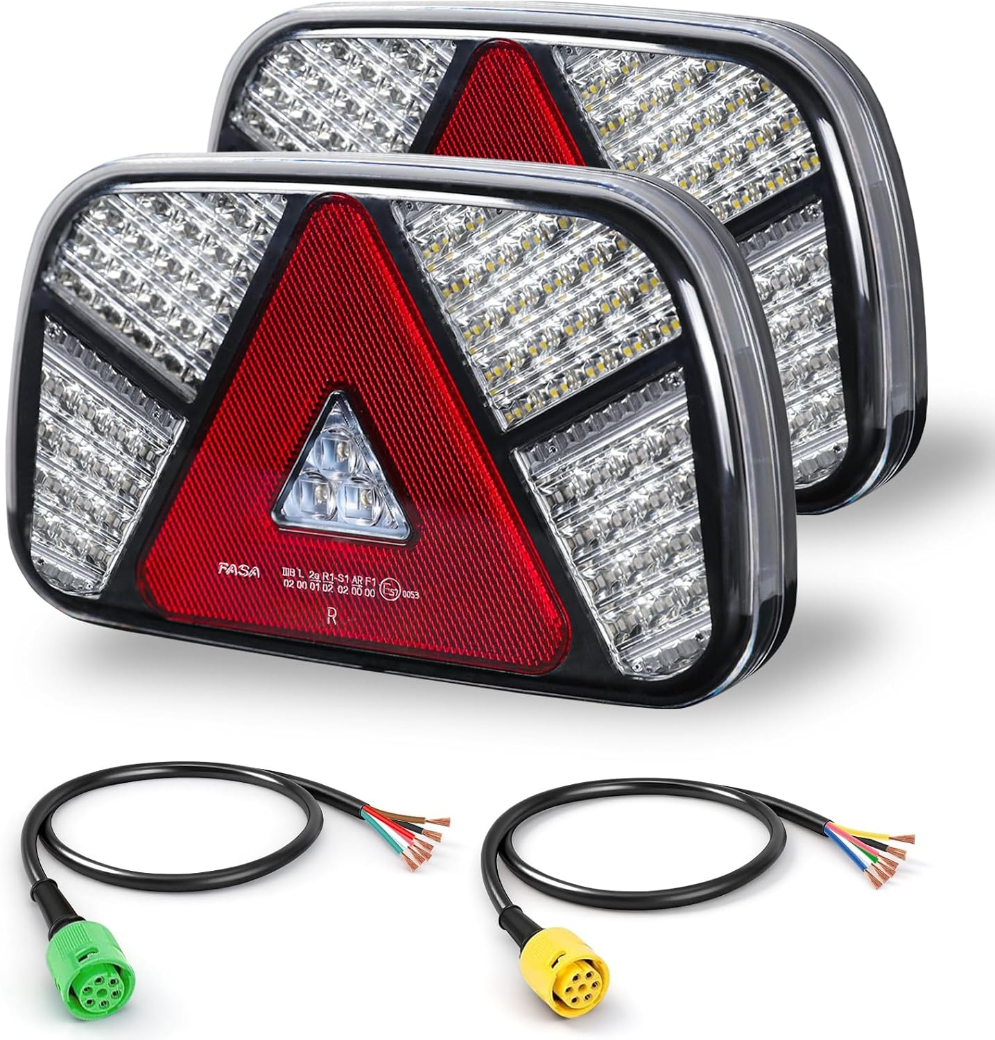 LED Achterlicht Set (2 stuks) 12V/24V - Universeel