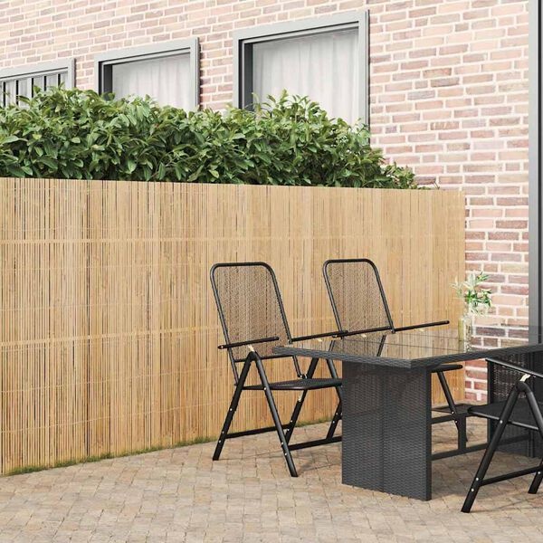 VidaXL Bamboehek Bruin 400x150cm - 34% Korting!