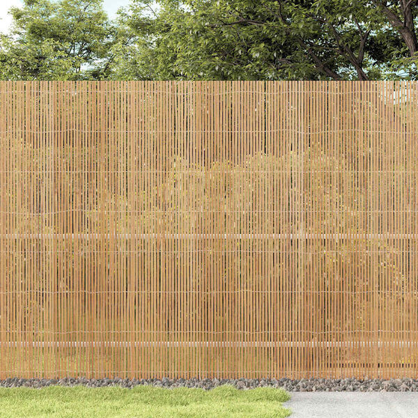 VidaXL Bamboehek Bruin 400x150cm - 34% Korting!